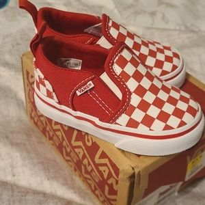 Baby checkers Vans